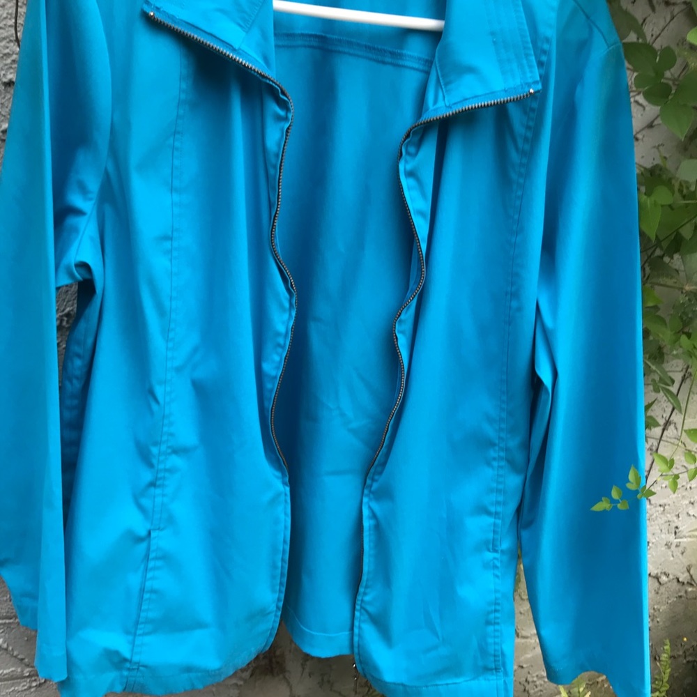 Additions By Chico’s Blue Jacket - image 1